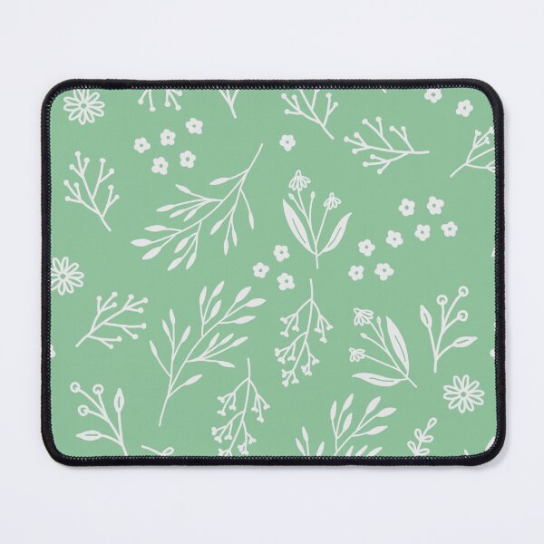 Item preview, Green meadow flower pattern  designed and sold by pinkfridgebr.