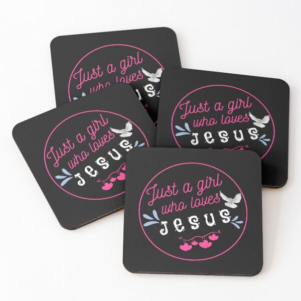 Item preview, Camiseta Just A Girl Who Loves Jesus, camiseta cristiana religiosa designed and sold by Lanna999.