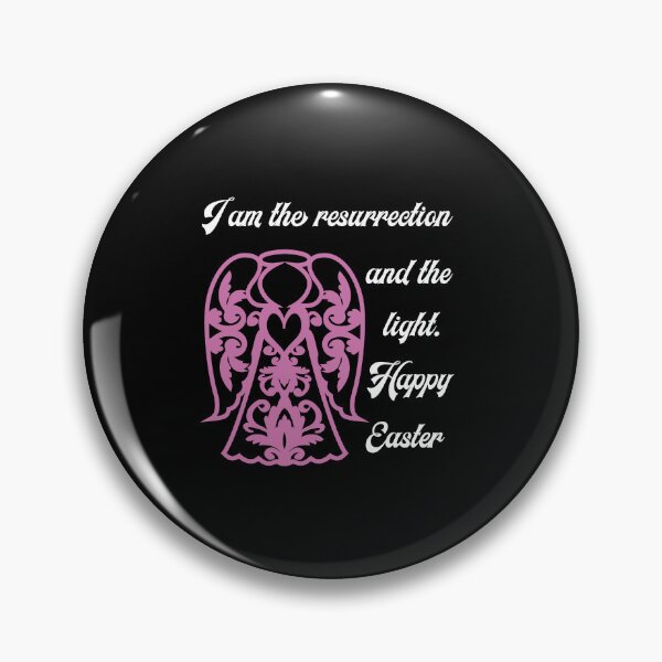 Item preview, I Am The Resurrection, Religious Easter Angel designed and sold by SportyDogShop.