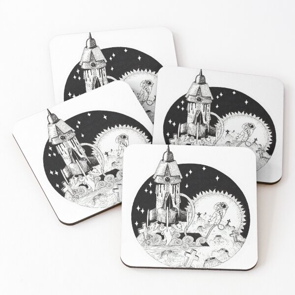 Item preview, spaceman designed and sold by 4-piece-drawing.