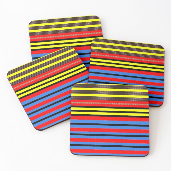 Item preview, 65 MCMLXV Multi Color Metallic Stripe Pattern designed and sold by 65 MCMLXV.