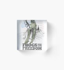 Frogs for Freedom Triple-Hopped IPA Acrylic Block