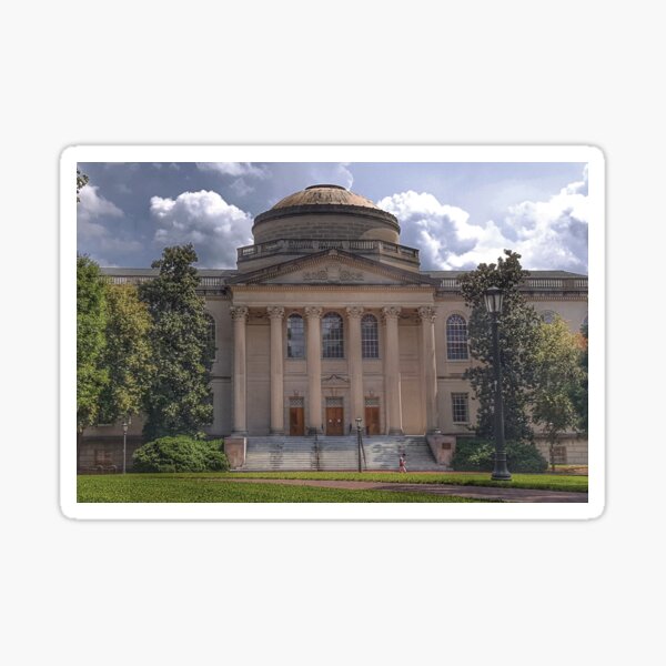 Wilson Library at UNC-Chapel Hill Sticker