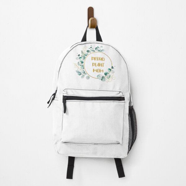 Item preview, Proud plant mom aesthetic gold typography with spring green leaves detail designed and sold by Deegital18.