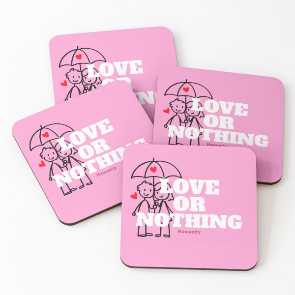 Item preview, LOVE OR NOTHING (Humanity) designed and sold by Scripcher.