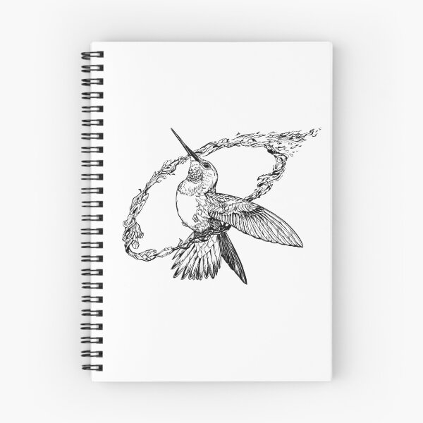 Item preview, Hummingbird Ring - Dark Design designed and sold by windfalcon.