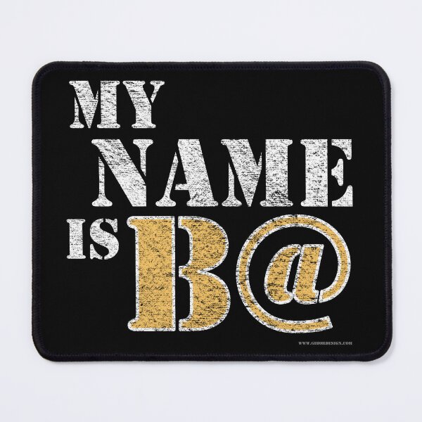Item preview, My name is Beat spelled B@ designed and sold by GiborDesign.