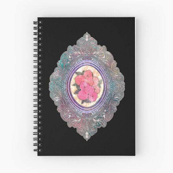 Item preview, Ornate Painted Oval Gilded Picture Frame with Roses designed and sold by Kristi Duggins.