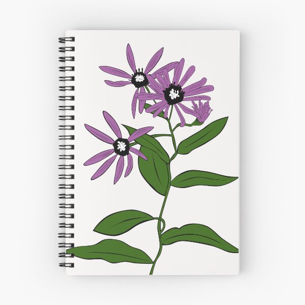 Artikelvorschau, lila Kornblume und Pflanze entworfen und verkauft von Floralsharry.