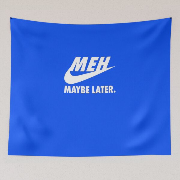 Item preview, Meh Maybe Later Essential T-Shirt designed and sold by TastanBurak.