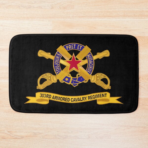 Item preview, Army  - 303rd Armored Cavalry Regiment w Br - Ribbon X 300 designed and sold by Military Insignia Products.
