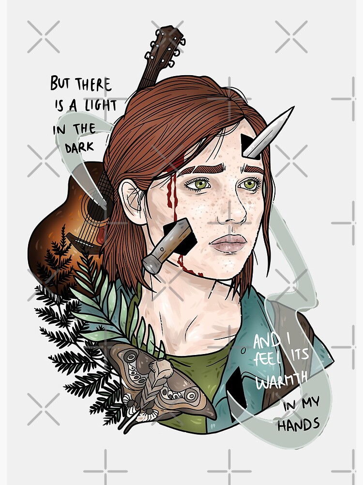 The Last of Us - Ellie's Tattoo | Art Board Print