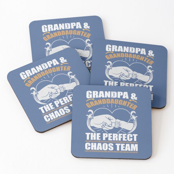 Item preview, Grandpa & Granddaughter The Perfect Chaos Team Grandad Papa designed and sold by raretshirtsuk.