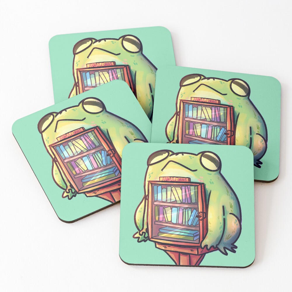 Item preview, Coasters (Set of 4) designed and sold by RumpledCrow.