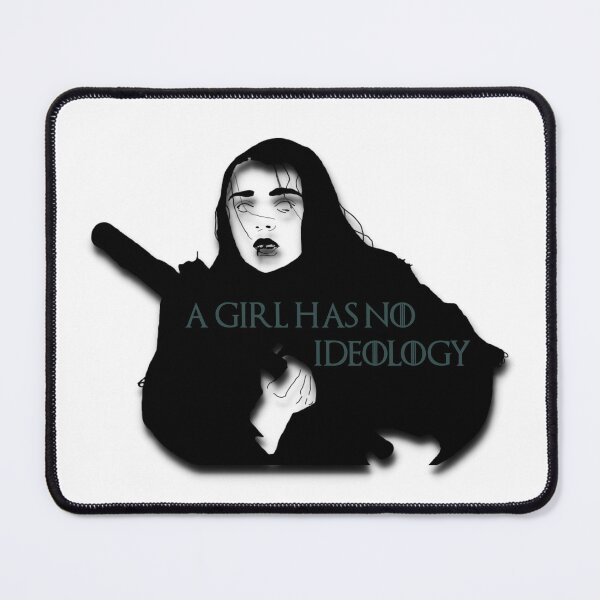 Item preview, A Girl Has No Ideology designed and sold by Heloisa Facchin.