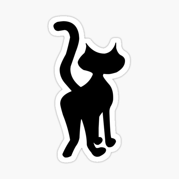Desenho felino bonitinho kawaii anime gatinho preto mágico bruxa
