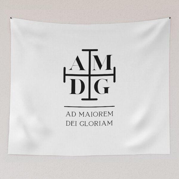 Item preview, AMDG Ad Maiorem Dei Gloriam designed and sold by SusurroBendito.