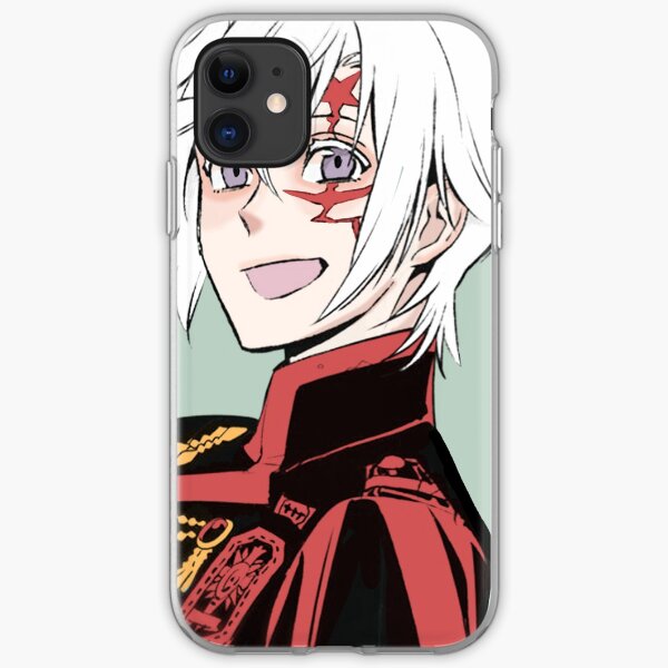 Allen Walker green iPhone Soft Case