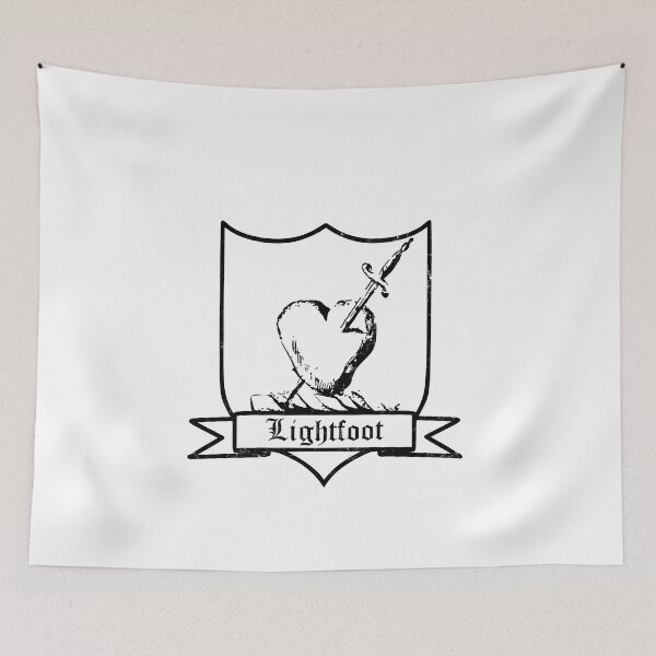Item preview, Lightfoot Surname Crest designed and sold by BagTown Clans.
