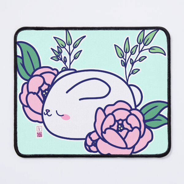 Item preview, Kawaii Peony Bunny designed and sold by ShopAshii.