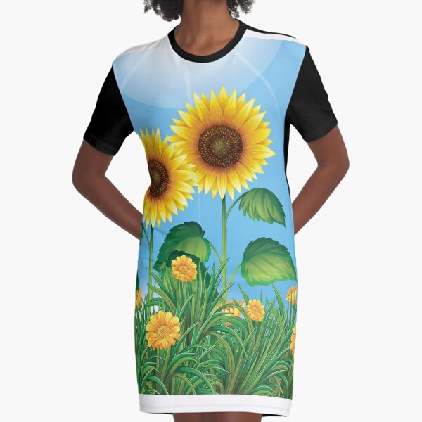 seed sunflower dress