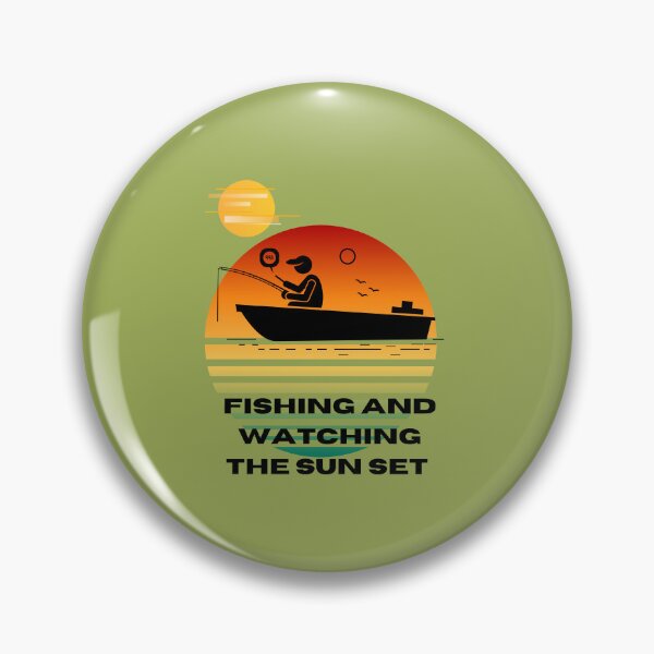 Item preview,  FISHING AND WATCHING THE SUN SET. designed and sold by marie1919.
