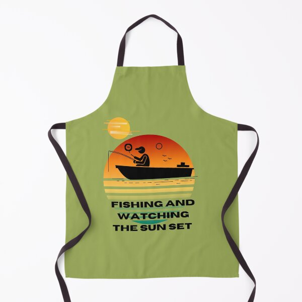 Item preview, FISHING AND WATCHING THE SUN SET. designed and sold by marie1919.