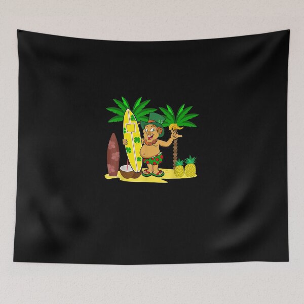 Item preview, St Patrick's Day Hawaiian Shirts for Men Leprechaun designed and sold by VargasParis.