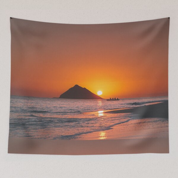 Item preview, Beautiful Sunrise Over Beach, the Sea Beach designed and sold by NanoGraphics.
