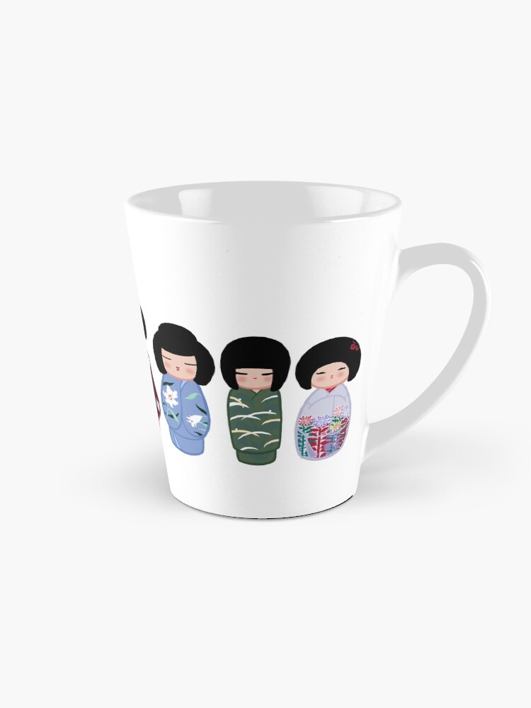 Thumbnail 1 of 4, Coffee Mug, Creative Kokeshi, English version designed and sold by Cedarseed.