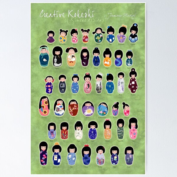 Creative Kokeshi, English version Poster