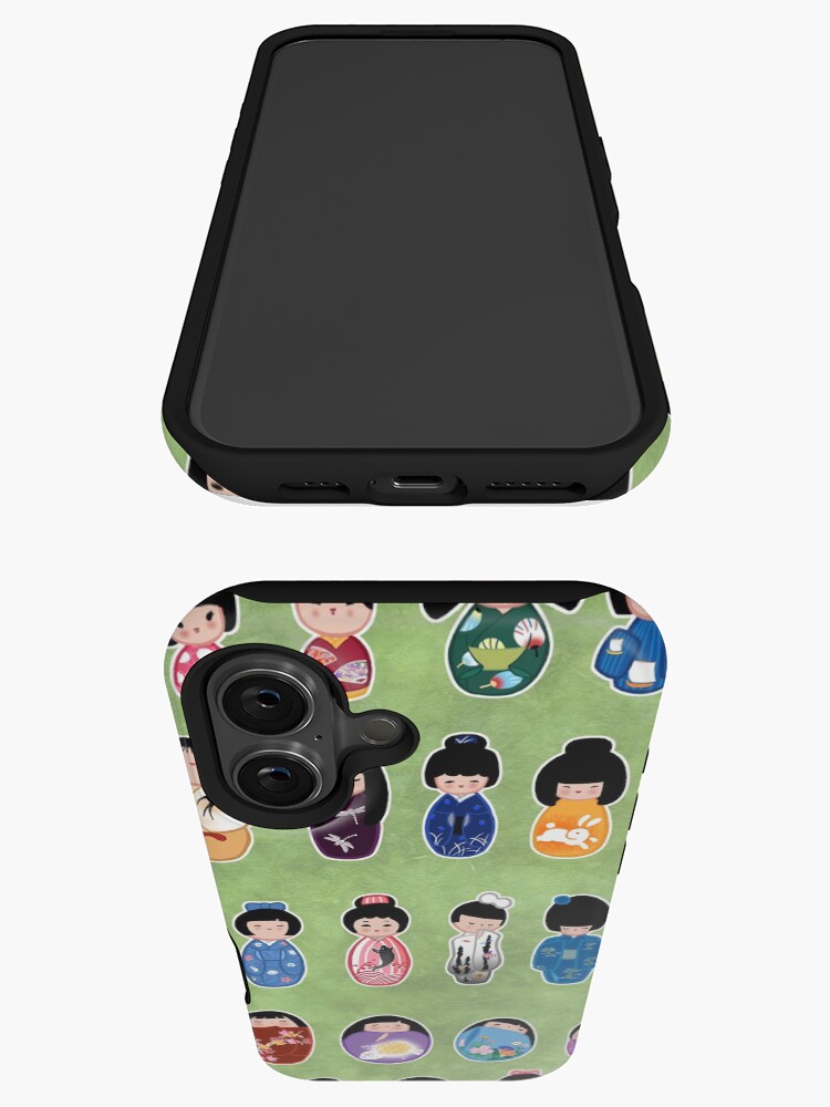 Thumbnail 3 of 4, iPhone Case, Creative Kokeshi, English version designed and sold by Cedarseed.