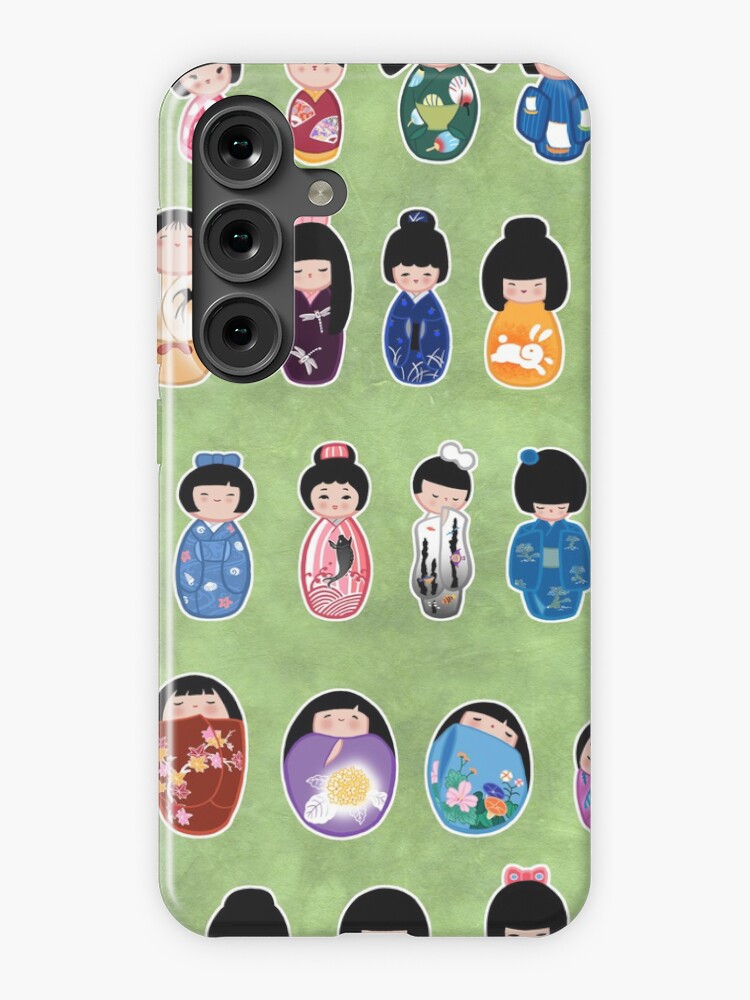 Thumbnail 1 of 4, Samsung Galaxy Phone Case, Creative Kokeshi, English version designed and sold by Cedarseed.