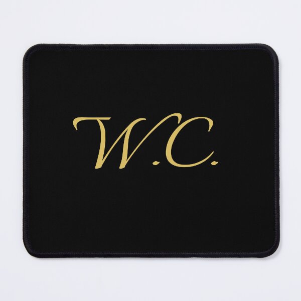 Item preview, WC Initials | Gold Lettering | Personalised Gifts designed and sold by Avo And Sriracha.