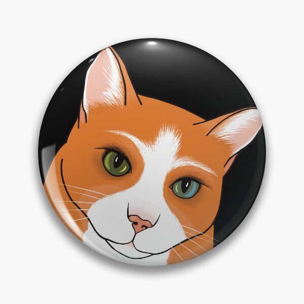 Item preview, The Cute Ginger cat watching you seems a bit worried designed and sold by marina63.