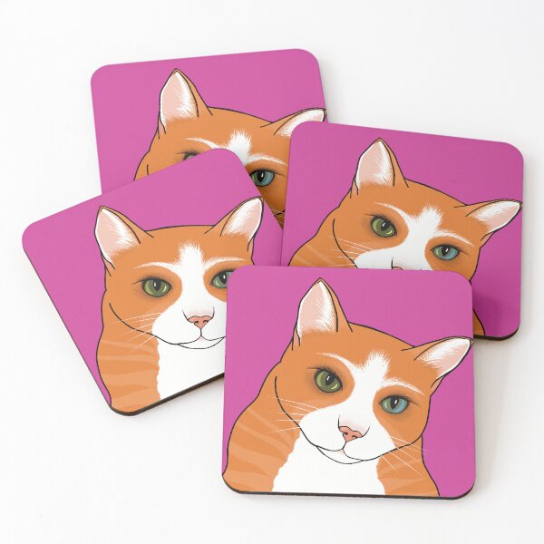 Item preview, The Cute Ginger cat watching you seems a bit worried designed and sold by marina63.