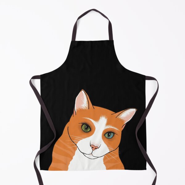 Item preview, The Cute Ginger cat watching you seems a bit worried designed and sold by marina63.