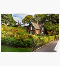 The Gardener's Cottage in the morning light. Poster