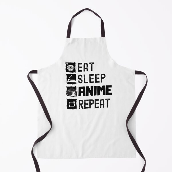 Item preview, Eat Sleep Anime Repeat Funny Quotes Gift For Men Women Anime Lovers designed and sold by JooArtPrints ★★★★★.