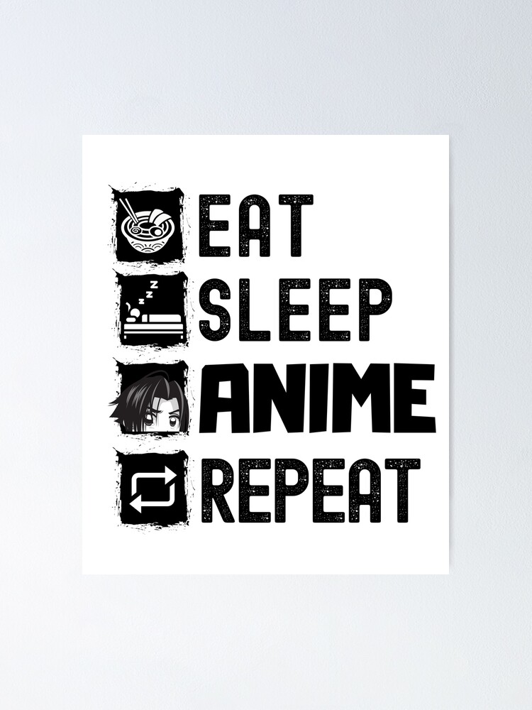 Eat Sleep Anime Repeat Tshirt | Funny Anime Lovers Gifts Eat Sleep Anime Repeat Tshirt | Funny Anime Lovers Gifts