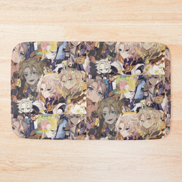 Item preview, Albedo collage Genshin impact  designed and sold by Soda-bunny.