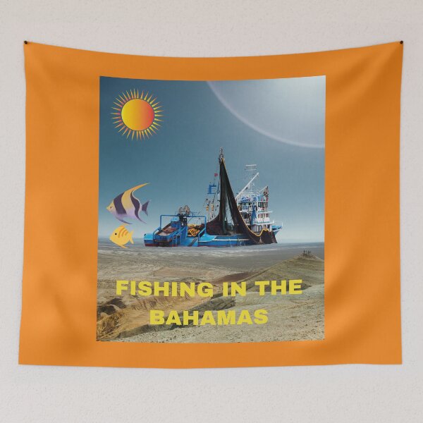 Item preview,  FISHING IN THE BAHAMAS. designed and sold by marie1919.