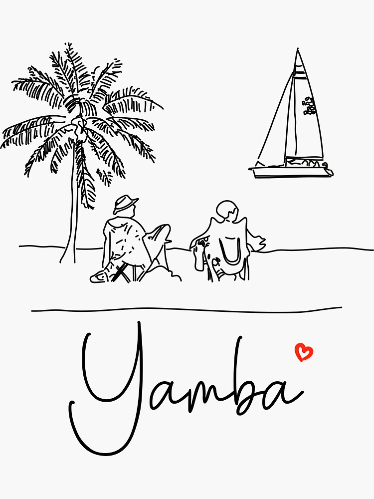 "Yamba" Sticker by MerchSuperb Redbubble