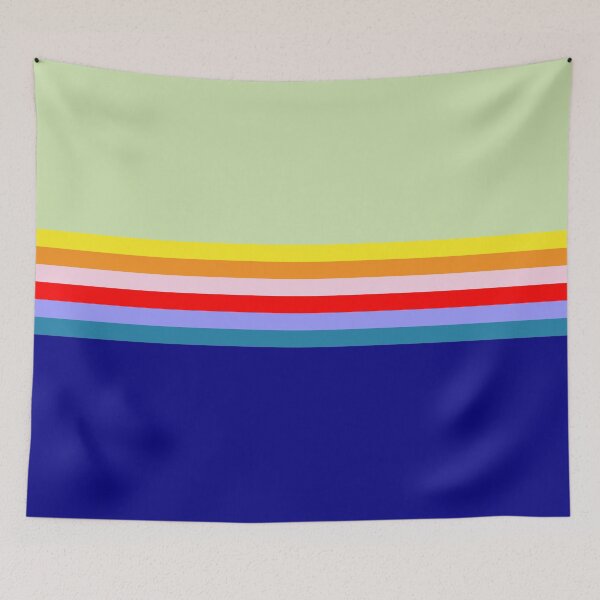 Item preview, 65 MCMLXV Multi Color Block Stripe Pattern designed and sold by 65 MCMLXV.