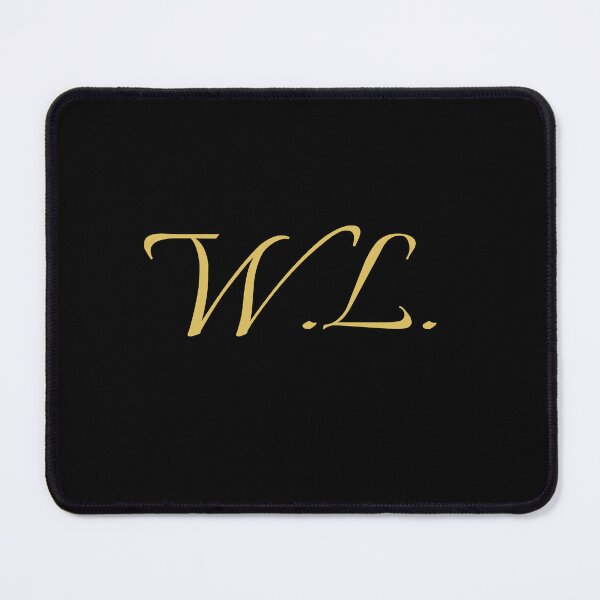 Item preview, WL Initials | Gold Lettering | Personalised Gifts designed and sold by Avo And Sriracha.