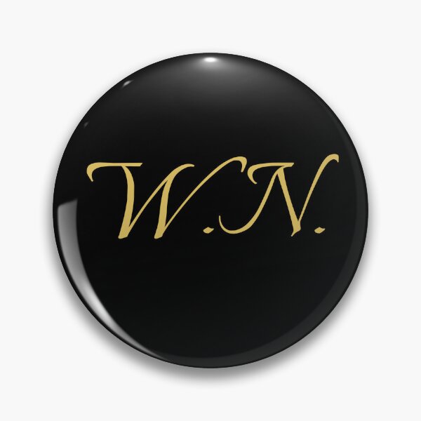 Item preview, WN Initials | Gold Lettering | Personalised Gifts designed and sold by Avo And Sriracha.