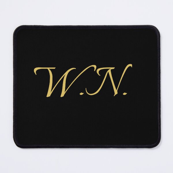 Item preview, WN Initials | Gold Lettering | Personalised Gifts designed and sold by Avo And Sriracha.