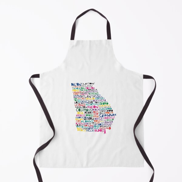 Item preview, Georgia colorful typography designed and sold by molly mattin.