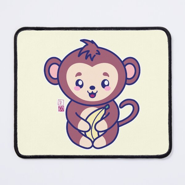 Item preview, Kawaii Monkey designed and sold by ShopAshii.