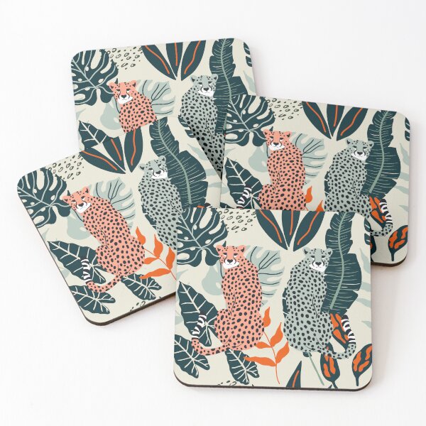 Item preview, Amazonian Jungle Tropical Cheetah Prints designed and sold by meggydesigns.